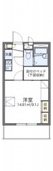 レオパレス多田４の物件間取画像